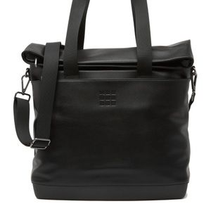 Moleskine: Classic Faux Leather Weekender Tote and Computer bag | EUC